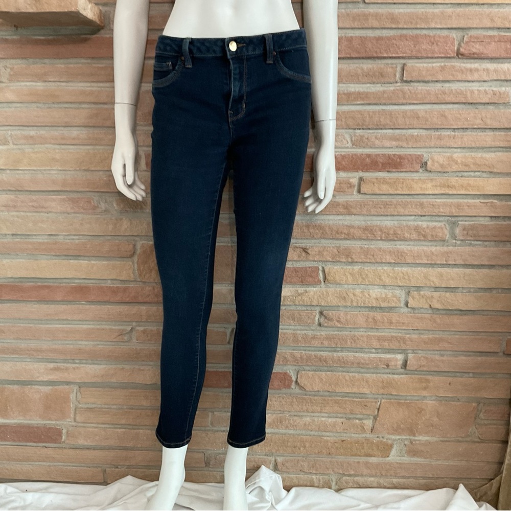 Dark Wash Stretch Skinny Jeans Jeggings Size 8